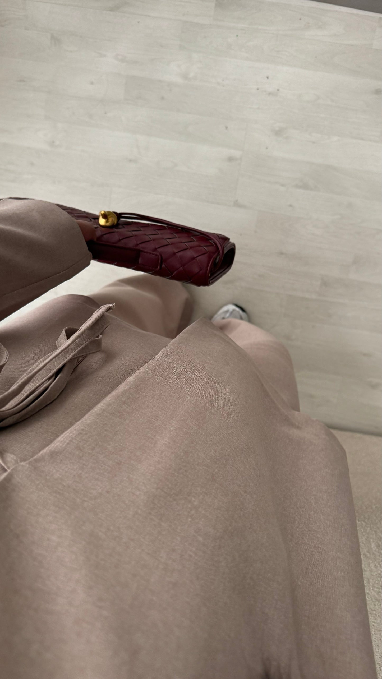 Creation Made In Turquie I Ensemble Pantalon Et Blazer Dirasat I Beige Taupe
