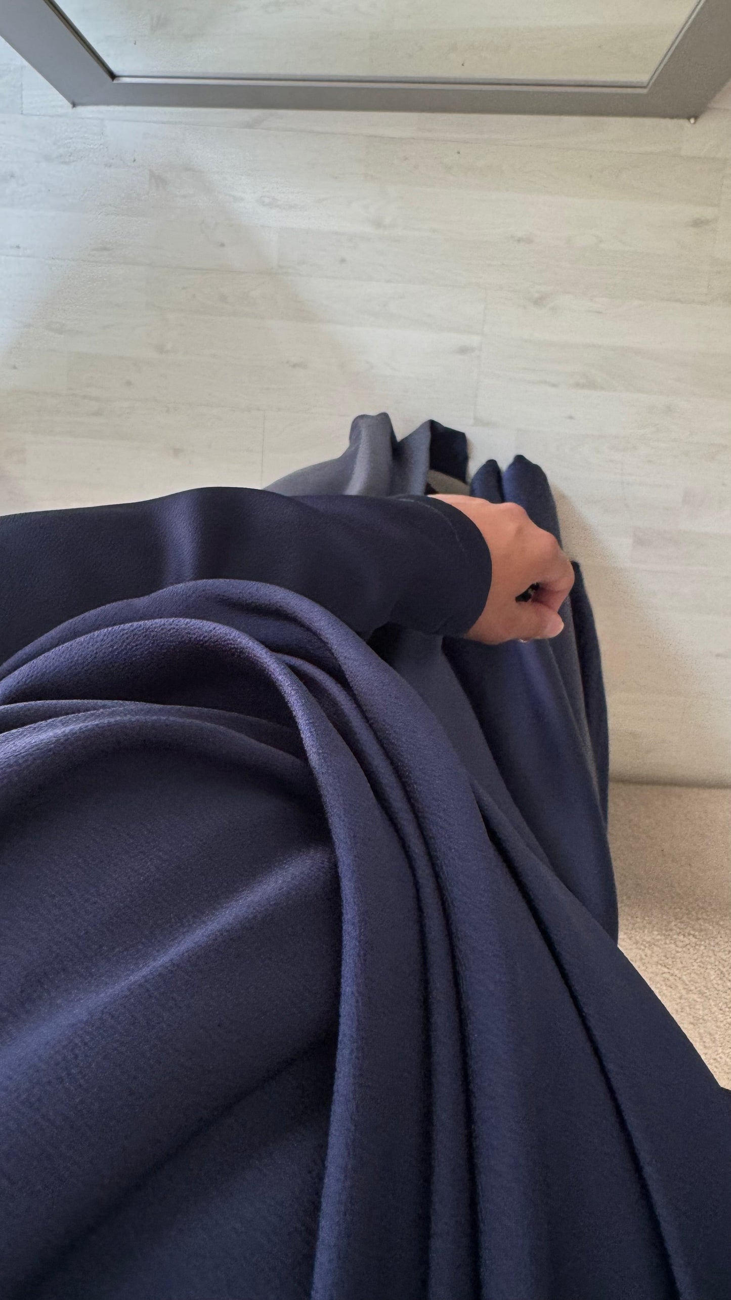 Robe Turquie Col Croise I Bleu Nuit