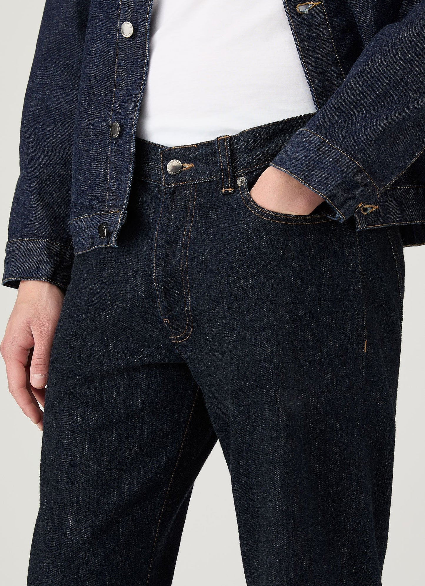 Men S Japanese Selvedge Jean In Dark Rinse Selvedge Denim Mjea3906 Busv