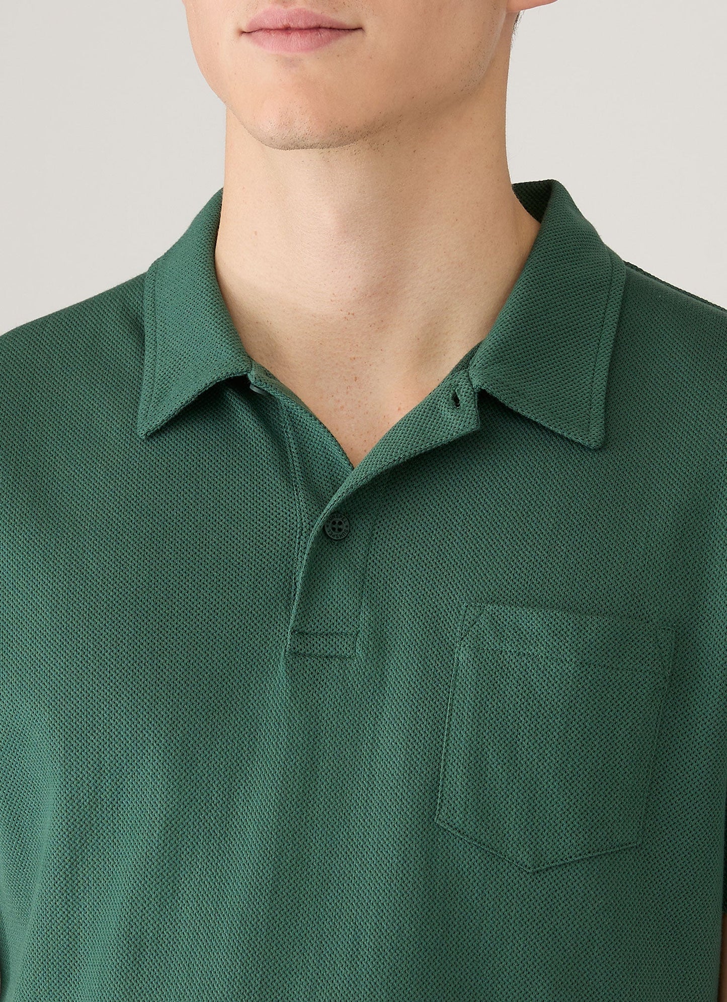 Mens Riviera Polo Shirt In Forest Mpol1026 Gnjd