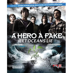 A Hero A Fake Let Oceans Lie Concert Promo Poster