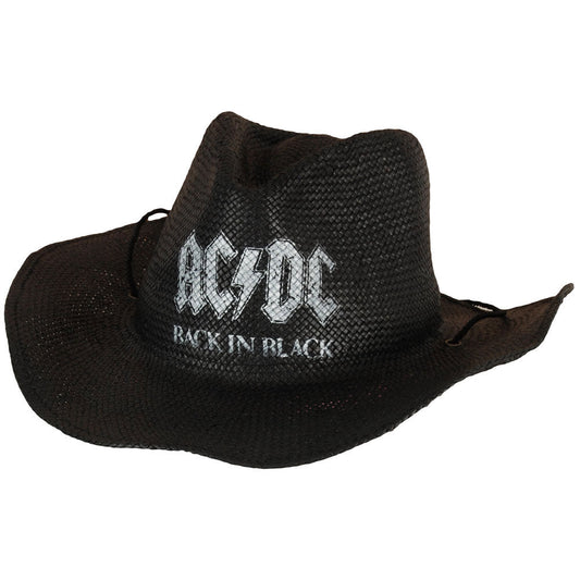 AC/DC Back In Black Cowboy Hat