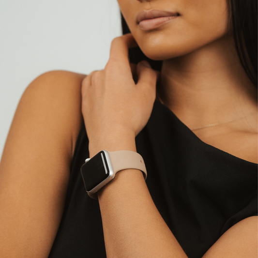 NAKD Apple Watch Strap - Caramel Latte