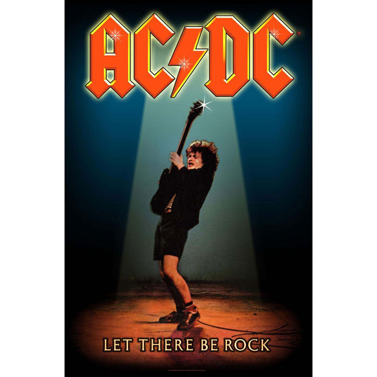 AC/DC Let There Be Rock Poster Flag