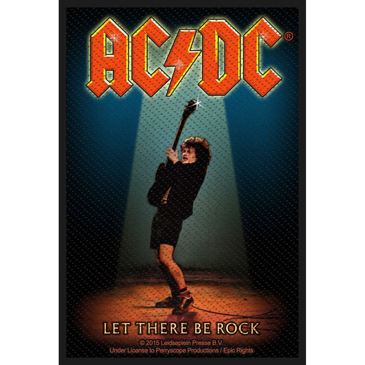 AC/DC Let There Be Rock Woven Patch