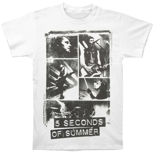 5 Seconds Of Summer Collage Slim Fit T-shirt