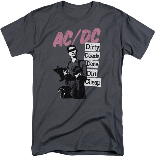 AC/DC Dirty Deeds Adult T-shirt Tall