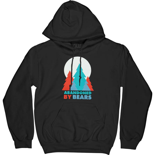 Abandoned By Bears Trees Hooded Sweatshirt