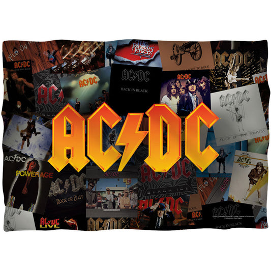 AC/DC Albums 20x28 Pillowcase