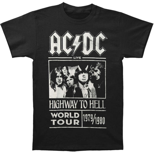 AC/DC Highway To Hell World Tour 1979/1980 Slim Fit T-shirt