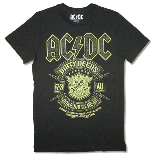 AC/DC Dirty Deeds Evil Crest T-shirt