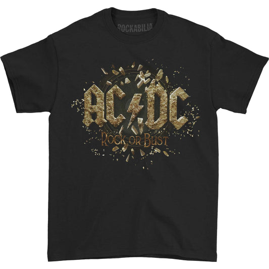 AC/DC In Rock We Trust 2015 N.A. Tour Tee T-shirt