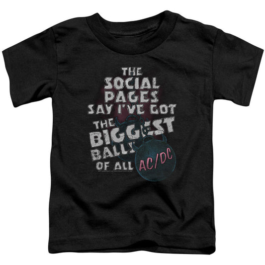 AC/DC Big Balls Toddler Childrens T-shirt