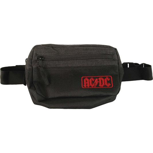 AC/DC Embroidered Logo Waist Sling Backpack