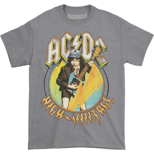 AC/DC Blue Yellow Voltage T-shirt