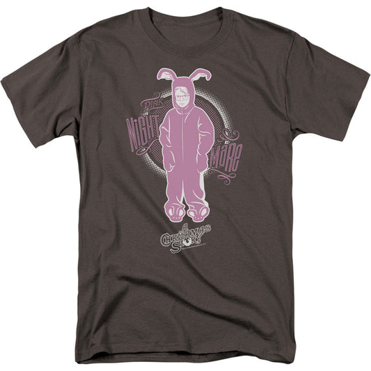 A Christmas Story Pink Nightmare Adult T-shirt