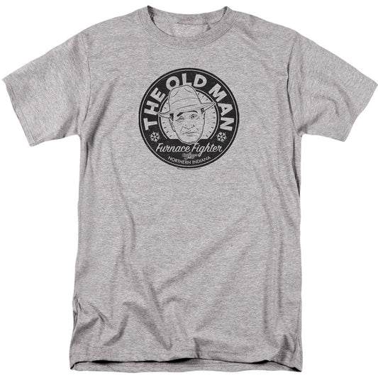 A Christmas Story The Old Man Adult T-shirt