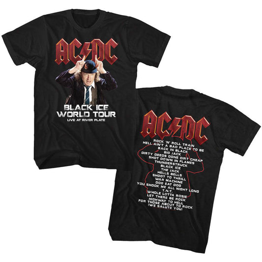 AC/DC Black Ice Tour T-shirt