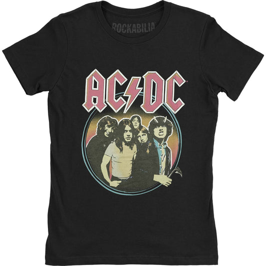 AC/DC ACDC Aquatint Junior Top