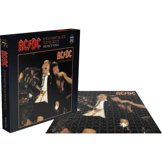 AC/DC If You Want Blood (500 Piece Jigsaw Puzzle) Puzzle