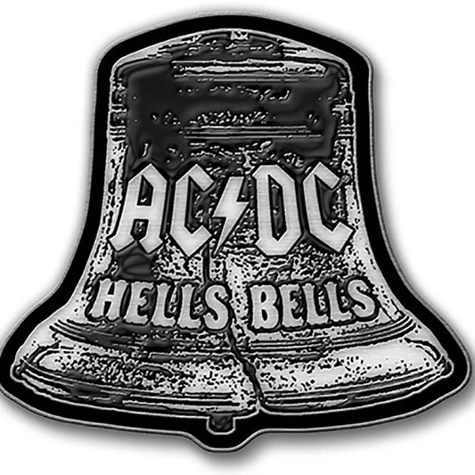 AC/DC Hells Bells Pewter Pin Badge