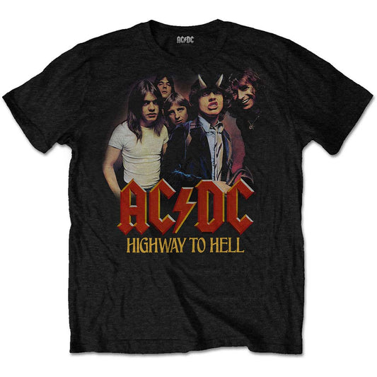 AC/DC H2H Band Slim Fit T-shirt