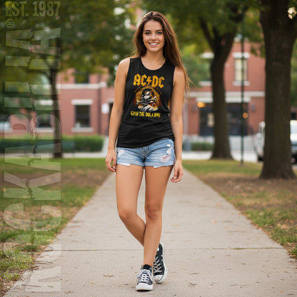 AC/DC Dog A Bone Junior Top