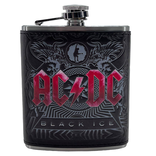 AC/DC Black Ice Hip Flask Flask