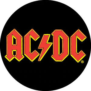 AC/DC Logo Button