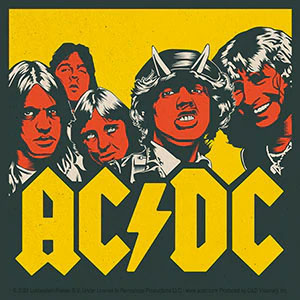 AC/DC Highway To Hell Poster Sticker