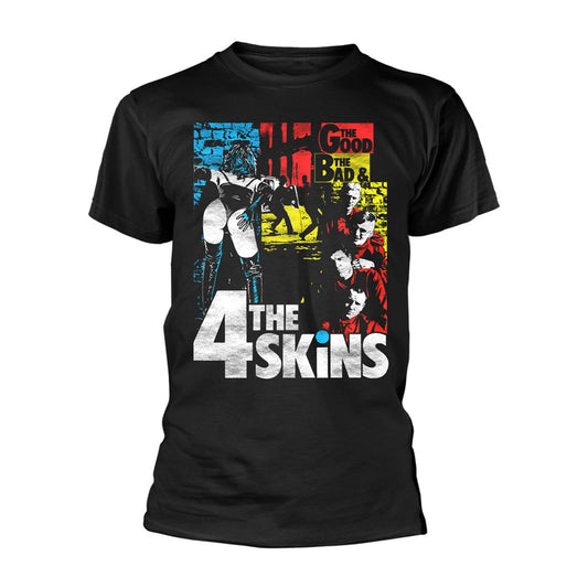 4 Skins The Good The Bad & The 4 Skins T-shirt