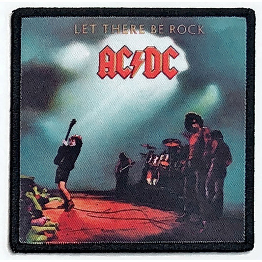 AC/DC Let There Be Rock Woven Patch