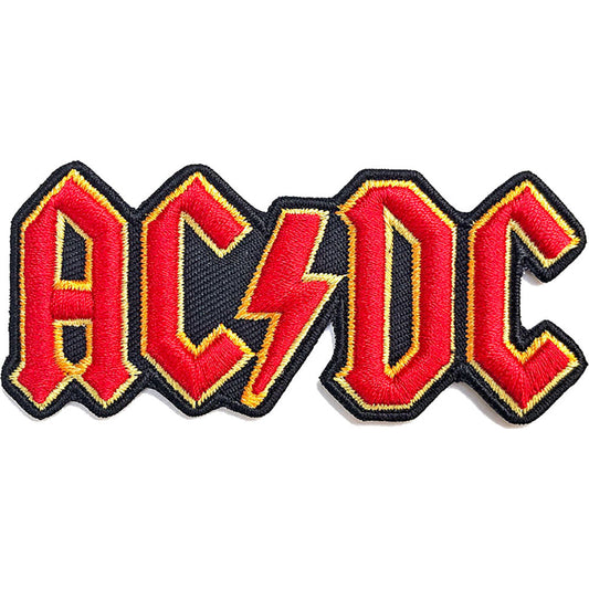 AC/DC Cut Out 3d Logo Woven Patch