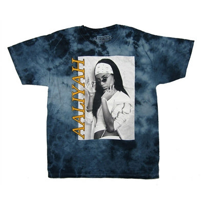 Aaliyah Photo Tie Dye Tee Tie Dye T-shirt