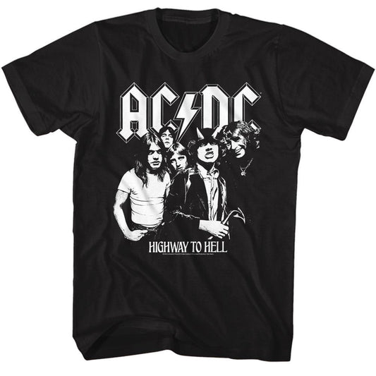 AC/DC AC/DC Bw Highway Photo T-shirt