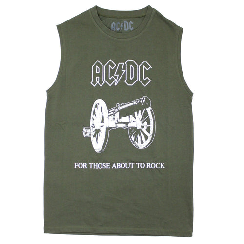 AC/DC About To Rock Mens Tank