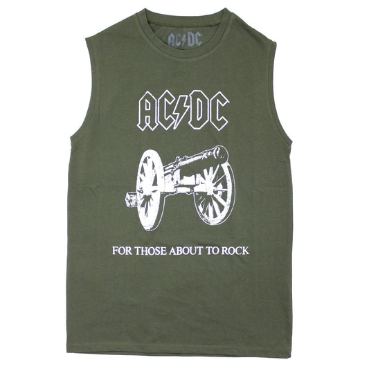 AC/DC About To Rock Mens Tank