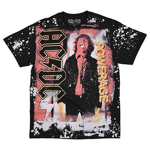 AC/DC High Voltage Havok Tie Dye T-shirt
