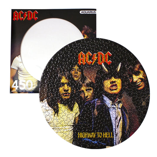 AC/DC Highway To Hell (450 Piece Picture Disc Jigsaw Puzzle) Puzzle