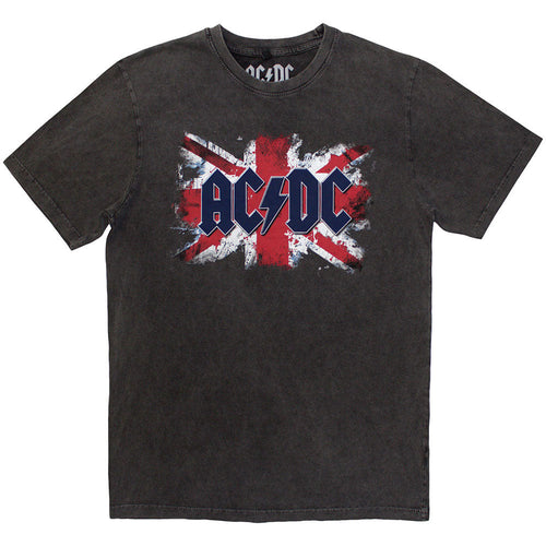 AC/DC Flag Stone Wash T-shirt