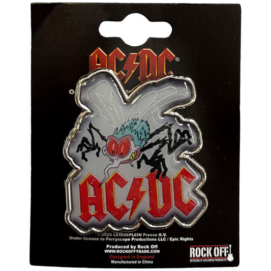 AC/DC Fly Pewter Pin Badge