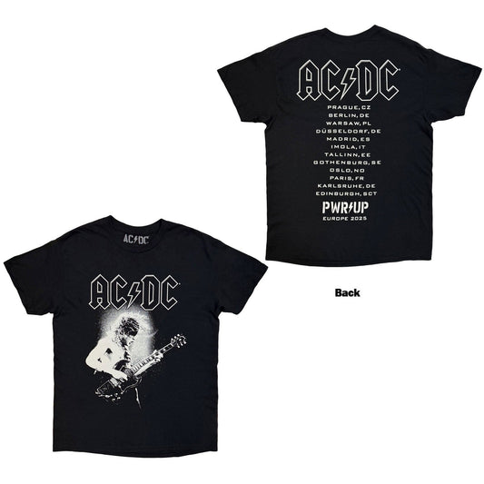 AC/DC Angus Putland Eu Tour '25 T-shirt