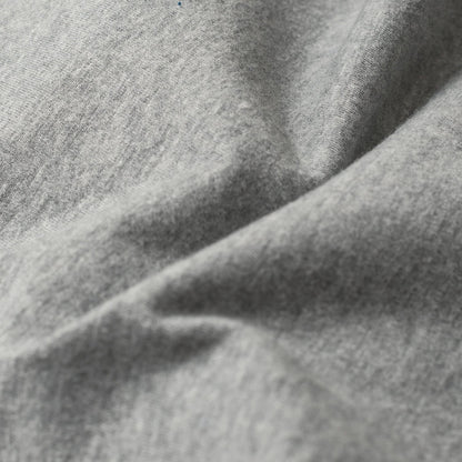 Heather Gray Classic Long Sleeve Crew Neck