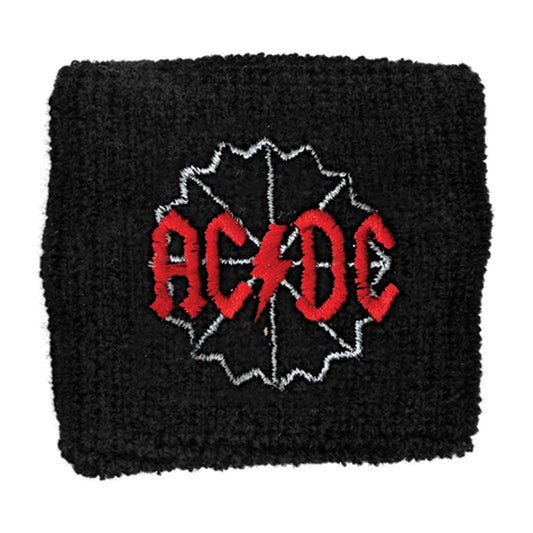 AC/DC Black Ice Logo Athletic Wristband