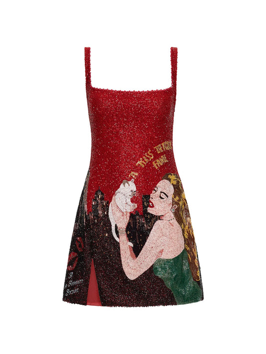 Kitten Mini Dress