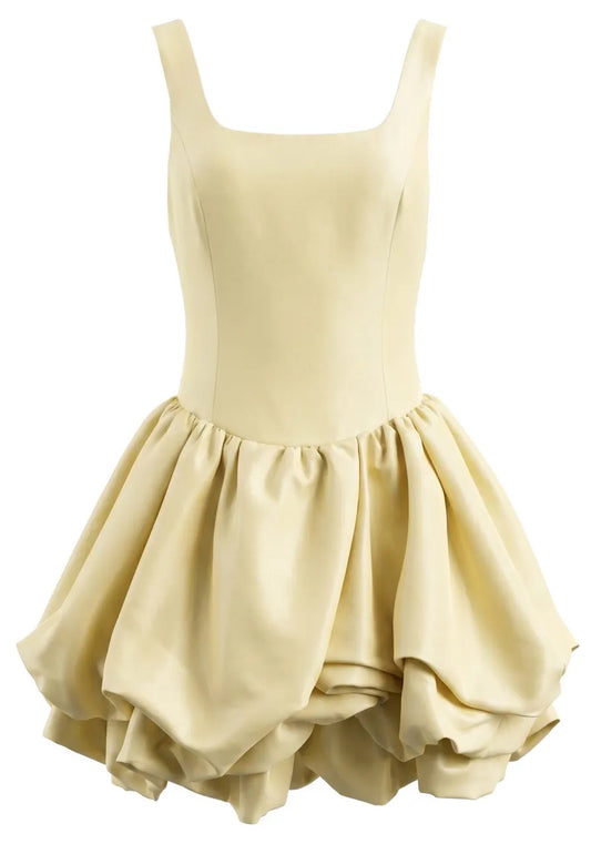Bubble Dress Yellow