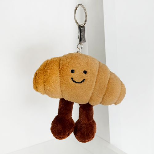 Cutesy Croissant Bag Charm
