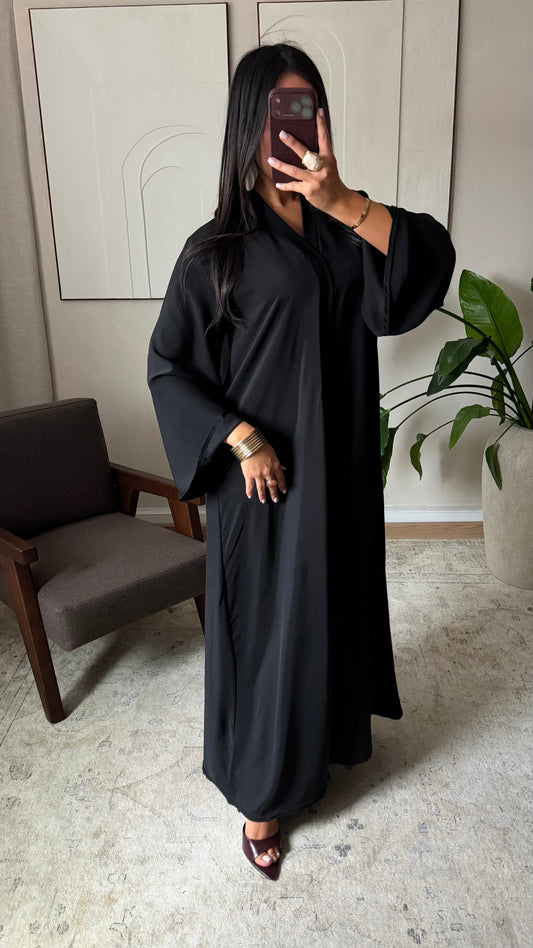 Robe Abaya Arma Noir 1