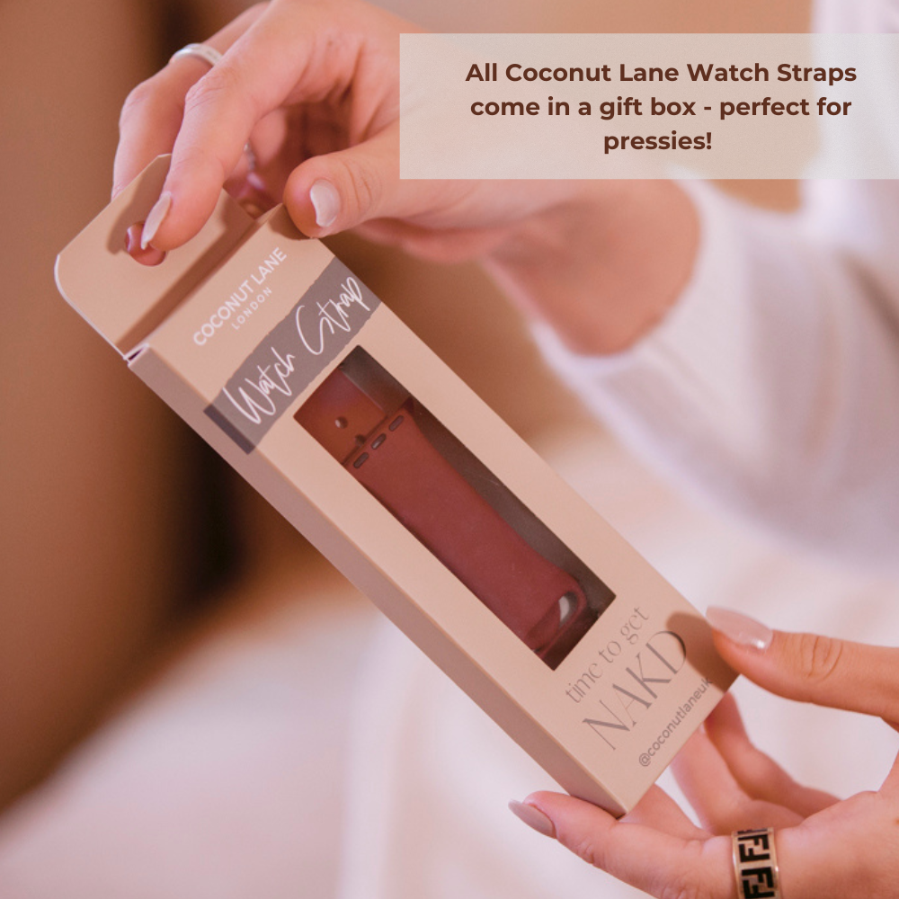 NAKD Apple Watch Strap - Caramel Latte
