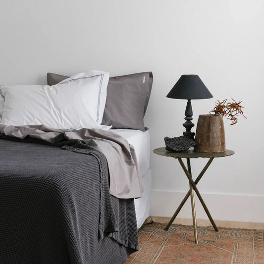 EcoLinen Organic Cotton Tailored Pillowcase - Embroidered
